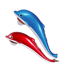 Multifunktionales Delfin-Massagegerät Rotlicht-Massagestab Elektrischer Massagehammer
